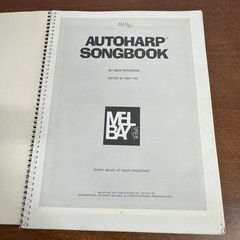 Mel Bay&rsquo;s Autoharp Songbook 1981 – By Meg Peterson
