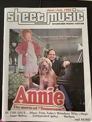 Vintage Lot of 9 Issues All 1982 Sheet Music Magazine Piano Guitar HTF Great Con