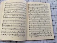 Brahms Requiem vocal score in english peters edition No 3672