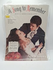 1945 « A Song to Remember » Vintage Sheet Music ~ Paul Muni ~ Merle Oberon