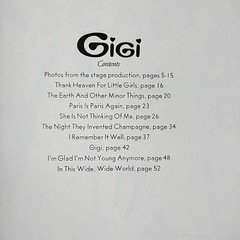 1973 GiGi Vocal Selections From PB Loewe & Lerner 56 Pages