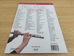 THE BIG BOOK OF FLUTE SONGS- 128 JAZZ LATIN STANDARDS SONGS – GC – FREEPOST