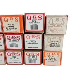 QRS Player Piano Word Roll Choose Your Own Music