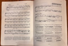 VTG Sheet Music Book Bach French Suites For Pianoforte RICORDI Printed in Italy