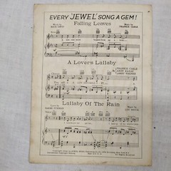 Rare Vintage 1939 Jack Lawrence SUNRISE SERENADE Sheet Music Swing Big Band Jazz