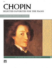 « CHOPIN-SELECTED FAVORITES FOR THE PIANO » MUSIC BOOK-BRAND NEW ON SALE SONGBOOK!