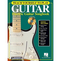 Teach Yourself to Play Guitar – Electric Guitar Songbook Guitar Book Series w/CD
