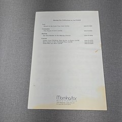 Choral Sheet Music Lot Of 11 Christian Gospel Hinshaw Concordia Hal Leonard