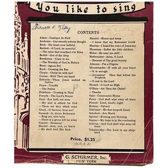 52 SACRED SONGS You Like to Sing 1939 Sheet Music Book