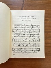 Sheet Music Bach 1941 371 Harmonized Chorales 69 Melodies Riemenschneider S