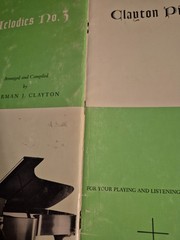 CLAYTON PIANO MELODIES No 3 Arranged by Norman Clayton Vintage Music Book 1968