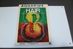 Vintage 1968 Aquarius Hair Sheet Music United Artists Music Co.