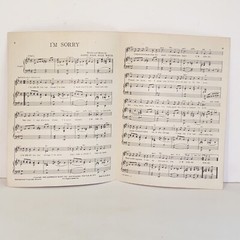 Vintage 1952 I&rsquo;m Sorry Sheet Music by Danny Egan and Billy White