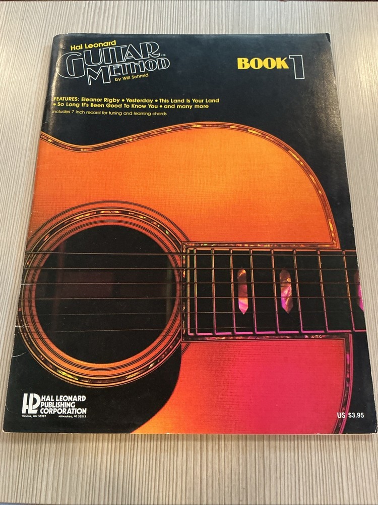 Guitar Method Instructional Books Acoustic & Electric Vintage (You Pick)