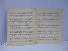 Blue Roses Piano Solo by Homer Tourjee 1939 Sheet Music Theodore Presser Co