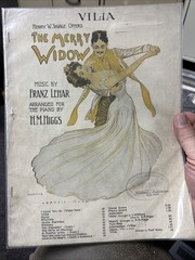 M Franz Lehar Stage Musical Sheet Music THE MERRY WIDOW ‘Vilia’