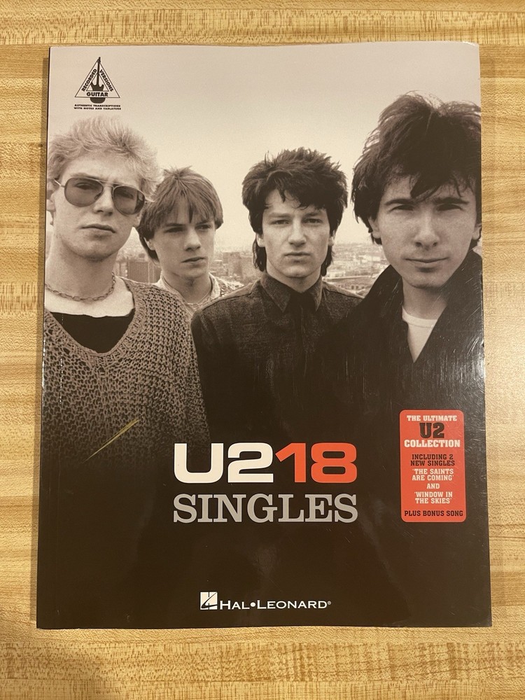 U2 Hal Leonard Sheet Music Tabulature Guitar Rock HL00690894