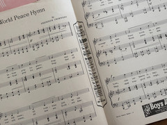 RARE! WORLD PEACE HYMN SHEET MUSIC FREDERICK CROMWEED 1939 MILLS MUSIC