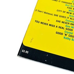 Vintage A Little Bit Country Rock N roll Song Book Words Chords Sheet Music Big3