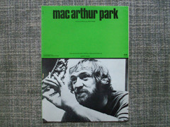 mac arthur park sheet music, vintage, circa 1973, words & music by Jimmy Webb