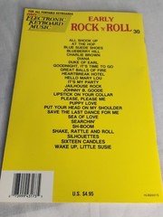 Easy Electronic Keyboard Music: Early Rock &lsquo;N&rsquo; Roll 30 songbook by Hal Leonard