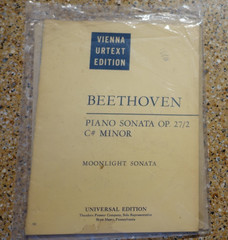 Large Lot of Piano/Violin Sheet Music – Bartok Beethoven Handel Rimsky Grieg