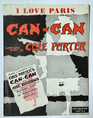 I Love Paris – 1958 sheet music from musical « Can-Can » by Cole Porter