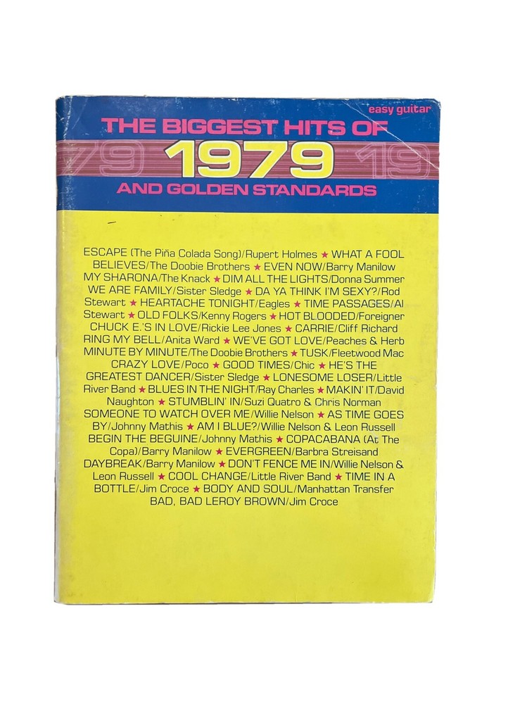 The Biggest Hits of 1979 Easy Guitar Songbook