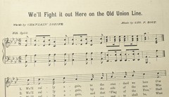**RARE EARLY 1884 OUR NATIONAL WAR SONGS BOOK**
