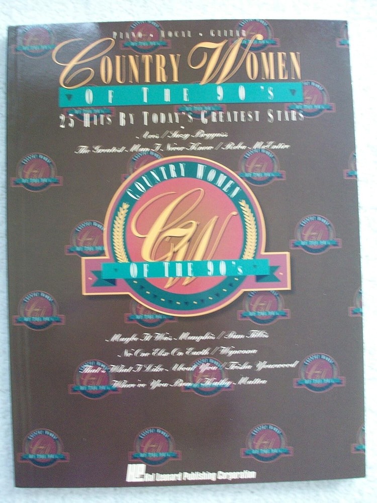 Country Women of the 90&rsquo;s by Hal Leonard Corp. Staff (1993, Trade Paperback)
