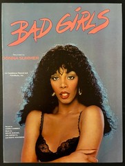 1978 DONNA SUMMER « BAD GIRLS » SHEET MUSIC – DISCO ROCK