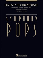 Seventy Six Trombones Symphony Pops Full Orchestra Score Parts Meredith Willson