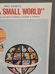 1963 Walt Disney&rsquo;s It&rsquo;s A Small World Sheet Music By Richard & Robert Sherman