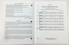 O Sleep My Little One Irish Choral Series SATB Chorus Solo Voice Sheet Music ECS
