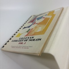 Lillenas Library of Solos Vol. 1 Church Music Songbook Piano Vocal High Voice