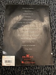 Hal Leonard Best of Scorpions Rock Sheet Music Tab for Electric Guitar Band