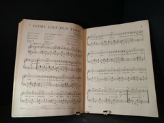 All Organ Sing Along Favorites 1963 Sheet Music Songbook 20 Songs M24