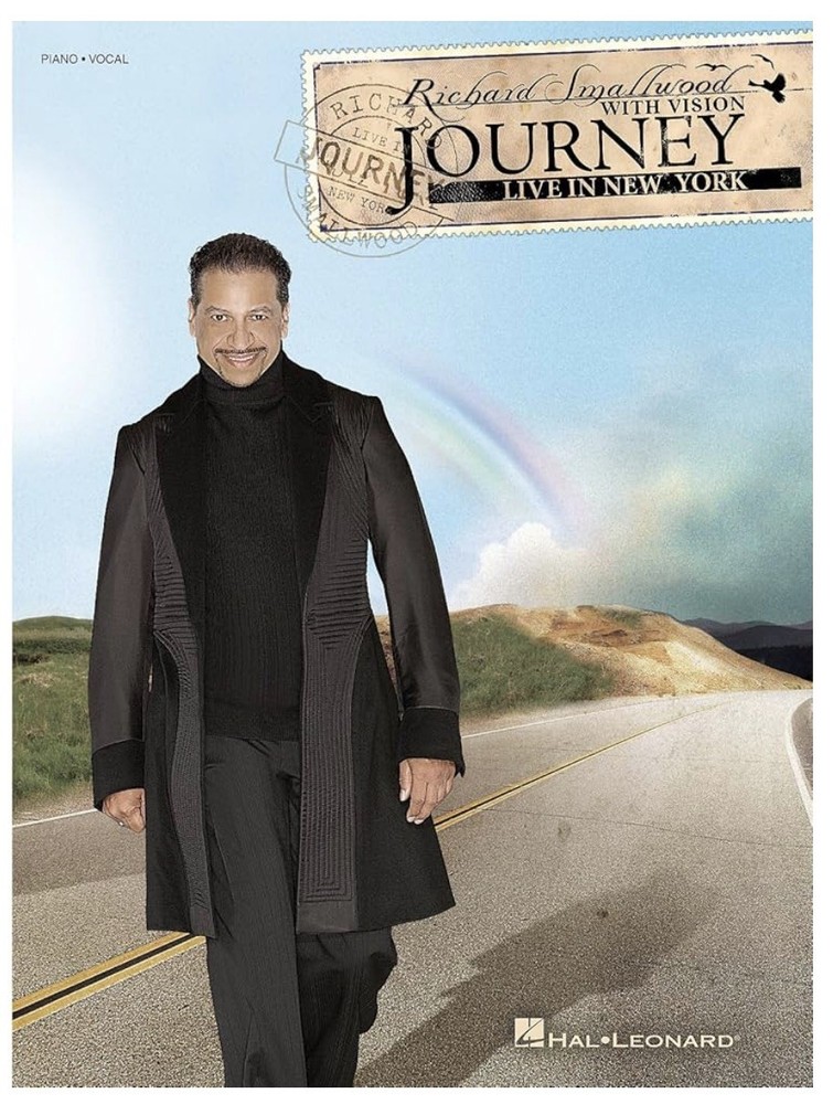 Richard Smallwood JOURNEY: LIVE IN NEW YORK Piano/Vocal/Guitar Songbook – 🆕