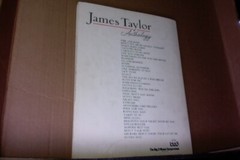 EX songbook James Taylor ANTHOLOGY Guitar Bass PIANO vocals 160 pages 35 songs