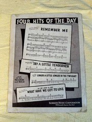 Vintage Robbins Music Corporation Sheet Music Lot of 8 1930s-1940s Love Songs