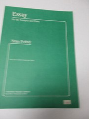 Stan Pethel Essay for B Flat Trumpet and Piano Sheet Music Theodore Presser
