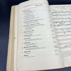 1924 Sheet Music The Junior Intermediate Anthem Book Oliver Ditson Co