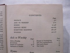 THE HYMNBOOK by The Presbyterian Church – 1955 Vintage Hardcover
