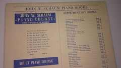 John W. Schaum sheet music Christmas songs in album 32 pages 1945 E-5C