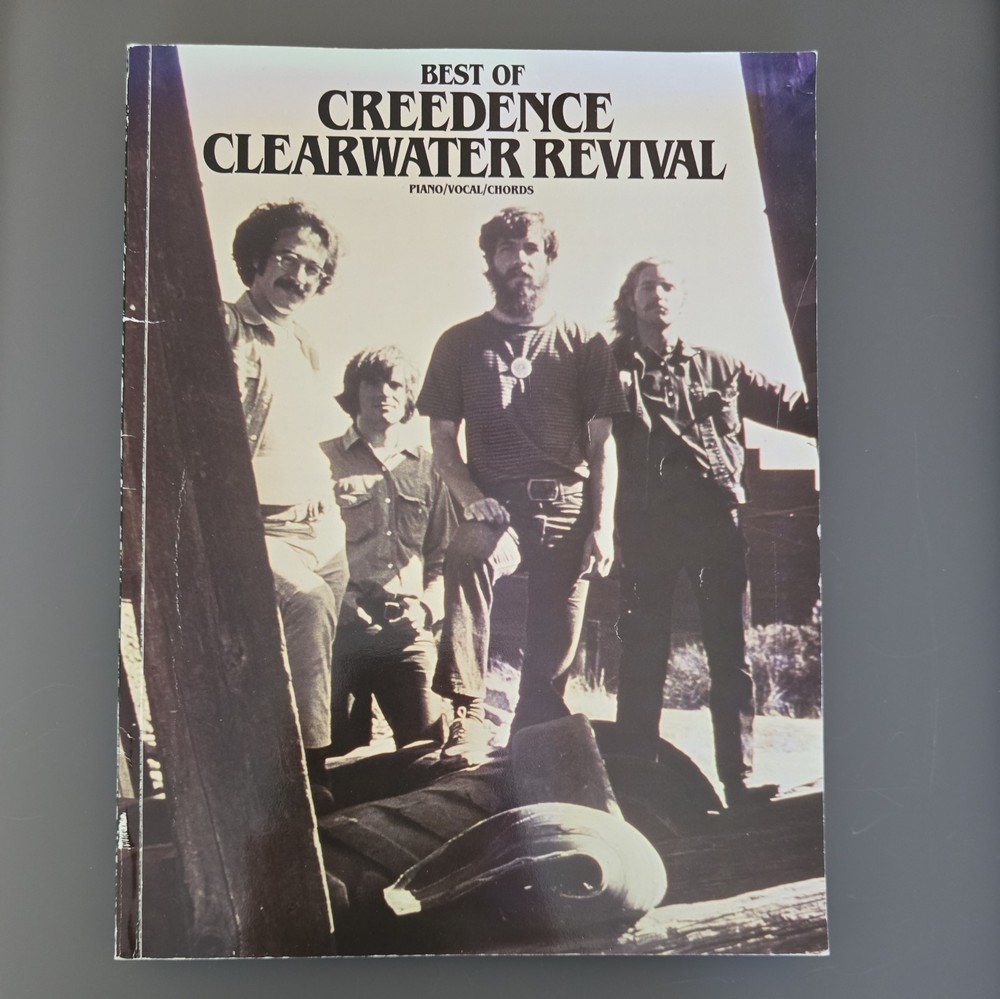 Best Of Creedence Clearwater Revival Piano Vocal Chords Songbook 1989 CPP Belwin