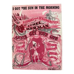 Annie Get Your Gun Broadway Sheet Music Irving Berlin Ethel Merman 9 Song Lot
