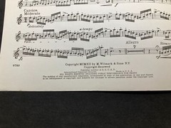 M WITMARK Concert Repertoire The Debutante Caprice Brillante Trumpet Cornet 9750