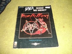 Slayer Show No Mercy Guitar Tablature Book – Cherry Lane 1991
