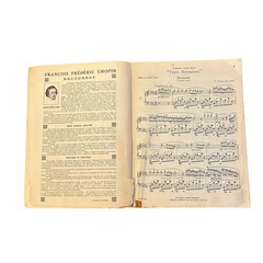 Vintage Lot Musical Scores Piano Works Frederic Chopin Nocturnes Songbooks