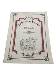 Vtg Life Of The Party Lyric Booklet 175 Songs Big 3 Music USA 1976 Songbook